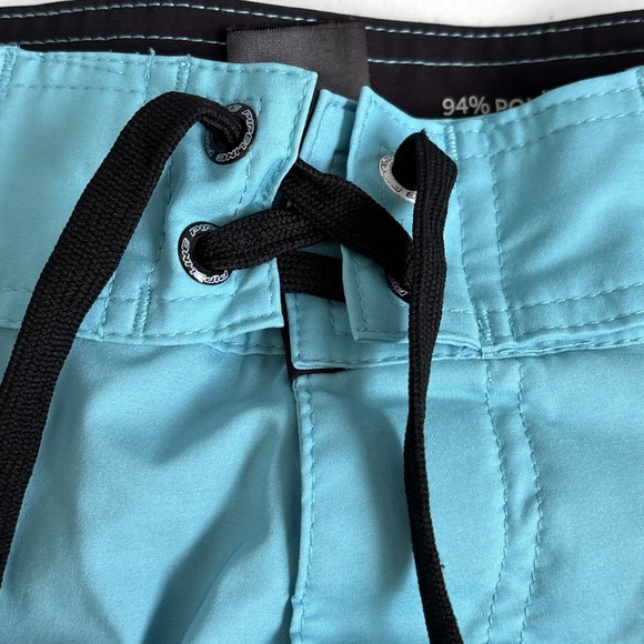 Pipeline Men's Size 44 Blue Colorblock Tie Dye‎ Board Swimming Shorts Activewear - Picture 6 of 16